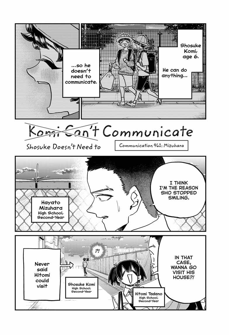 Komi-san wa Komyushou Desu Chapter 461 4